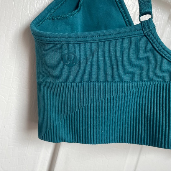 Lululemon Seafoam Green Sports Bralette SZ 4 - Picture 4 of 10